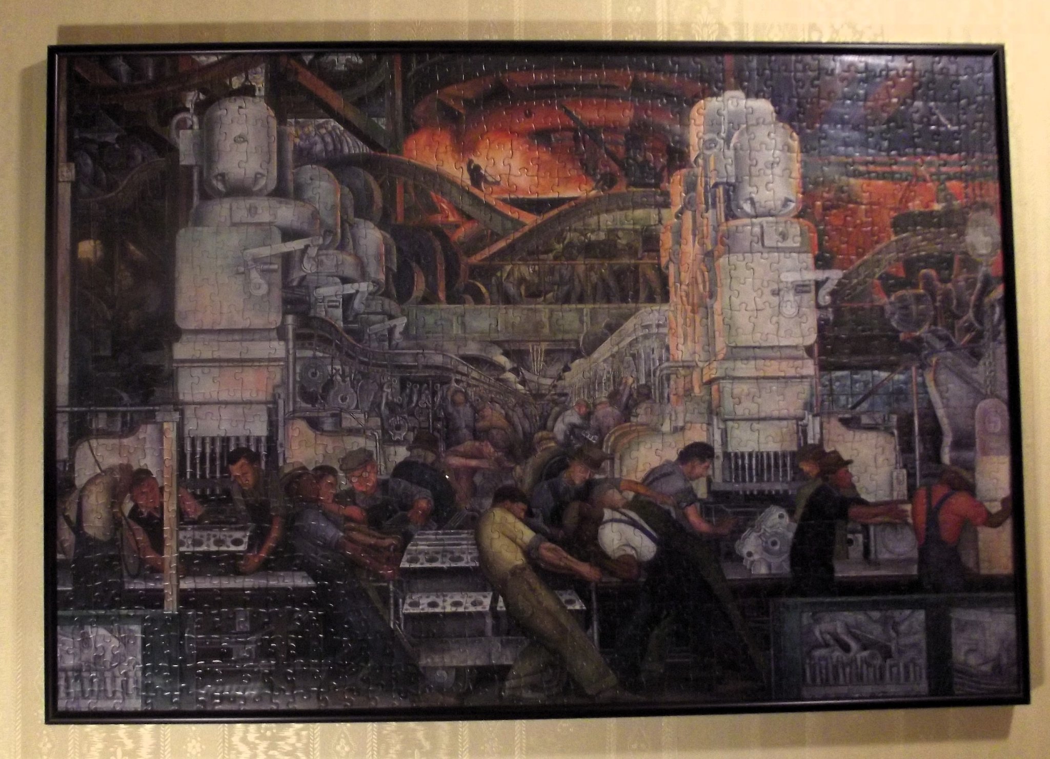 Detroit Industry DIA — Framed Original